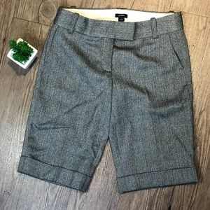 2/$30 J. CREW | City Fit | Wool Shorts | Gray | 6